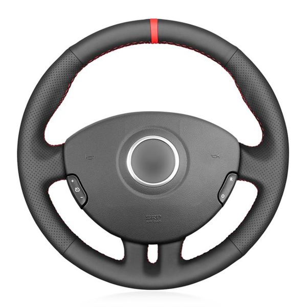 black pu faux leather red marker hand-stitched car steering wheel cover for clio 3 2005-2013 clio 3 2005-2013
black pu faux leather red marker hand-stitched car steering wheel cover for clio 3 2005-2013 clio 3 2005-2013