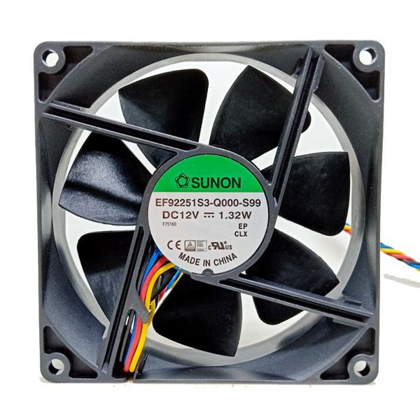new for sunon ef92251s3-q000-s99 92mm 9225 92x92x25mm 12v 1.32w silent fan computer case pwm temperature control fan
new for sunon ef92251s3-q000-s99 92mm 9225 92x92x25mm 12v 1.32w silent fan computer case pwm temperature control fan