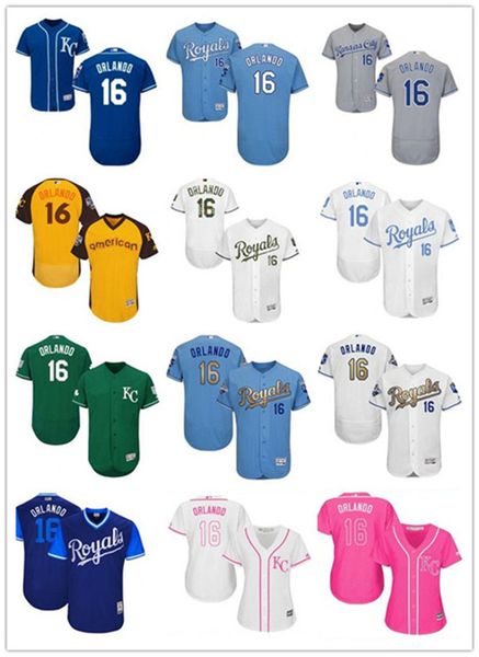 custom kansa city royal leave name number 16 paulo orlando baseball jersey men women youth jerseys, Black
custom kansa city royal leave name number 16 paulo orlando baseball jersey men women youth jerseys, Black