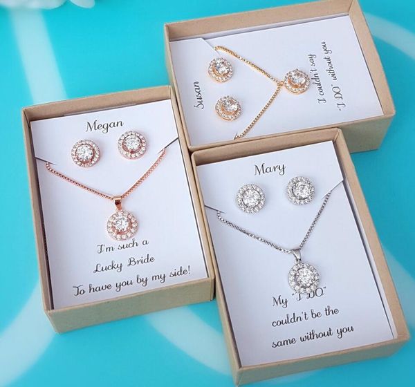 personalize crystal wedding bridesmaid proposal earrings necklace jewelry sets custom maid of honor bridal proposal box set 1027
personalize crystal wedding bridesmaid proposal earrings necklace jewelry sets custom maid of honor bridal proposal box set 1027