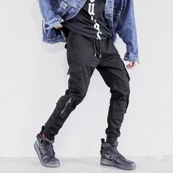 new 2018 men's clothing gd fashion stylist big pocket overalls street ankle banded pants harem pants costumes1, Black
new 2018 men's clothing gd fashion stylist big pocket overalls street ankle banded pants harem pants costumes1, Black