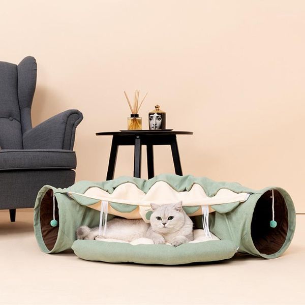 collapsible cats bed tunnel tube pet house interactive play toys removeable sound ring bell for kitten puppy ferrets bed house1
collapsible cats bed tunnel tube pet house interactive play toys removeable sound ring bell for kitten puppy ferrets bed house1