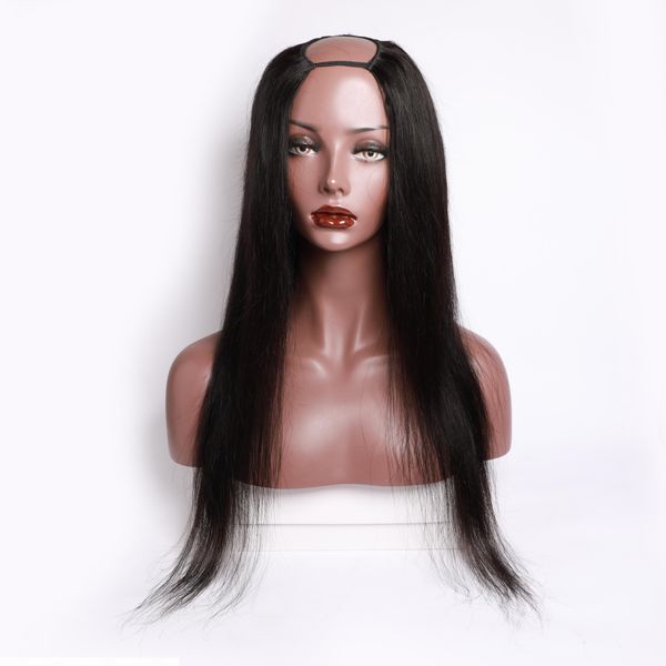 modern show 2x4 silky straight u part wig human hair wigs brazilian remy hair 150% density medium cap middle part with natural color, Black;brown
modern show 2x4 silky straight u part wig human hair wigs brazilian remy hair 150% density medium cap middle part with natural color, Black;brown