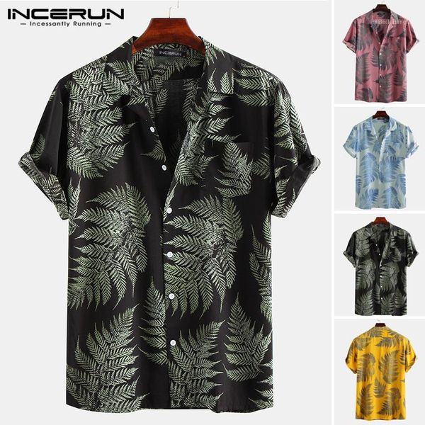 men's casual shirts 2021 printed men hawaiian shirt tropical short sleeve lapel summer beach street camisa masculina vacation incerun1, White;black
men's casual shirts 2021 printed men hawaiian shirt tropical short sleeve lapel summer beach street camisa masculina vacation incerun1, White;black