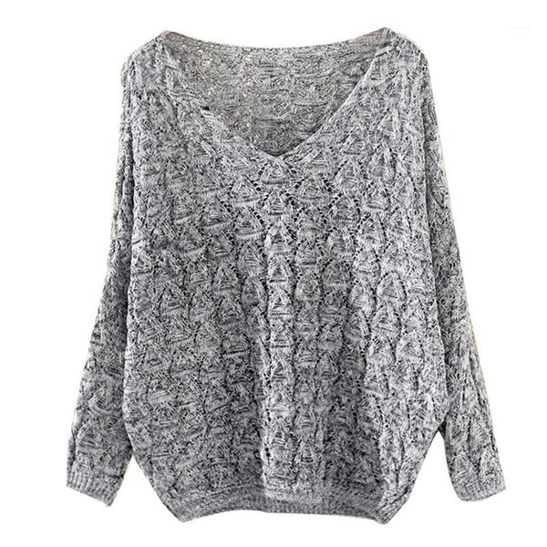 women's clothes lady winter autumn fashion sweater women out bat long sleeve loose v collar girls elegant gray knitted sweaters1, White;black
women's clothes lady winter autumn fashion sweater women out bat long sleeve loose v collar girls elegant gray knitted sweaters1, White;black