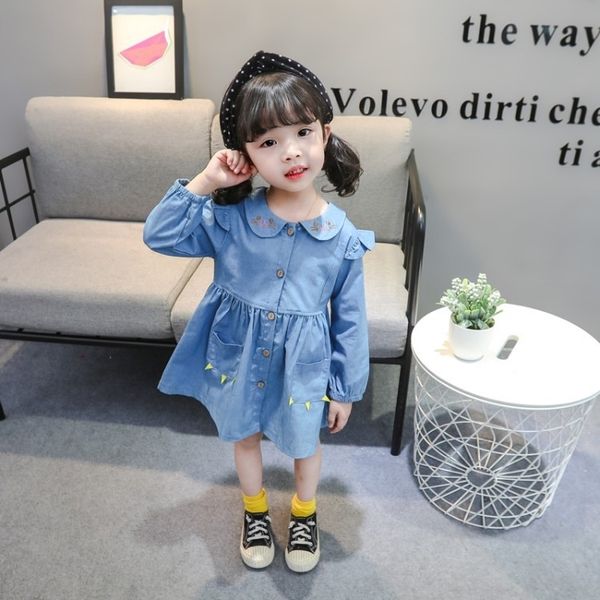 uomka jexop 20 girls dress skirtdenim skirt kitty skirtskirt korean version of children's denim baby collar dress children's wear, Black;gray
uomka jexop 20 girls dress skirtdenim skirt kitty skirtskirt korean version of children's denim baby collar dress children's wear, Black;gray