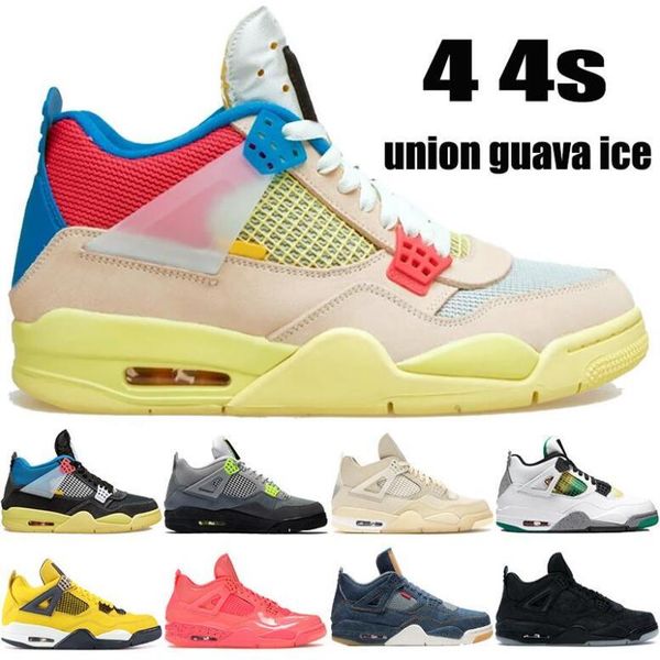 new 4 4s union noir guava ice jumpman basketball shoes white x sail se neon punch mens sneakers us 7-13, White;red
new 4 4s union noir guava ice jumpman basketball shoes white x sail se neon punch mens sneakers us 7-13, White;red