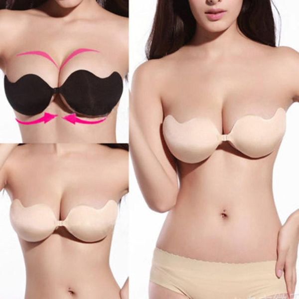 women strapless silicone push up invisible bra self adhesive backless bralette lift bralette cup a b c d seamless bras1, Red;black
women strapless silicone push up invisible bra self adhesive backless bralette lift bralette cup a b c d seamless bras1, Red;black