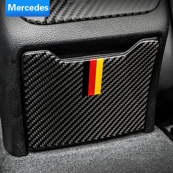 carbon fiber rear armrest storage box panel cover trim car sticker for mercedes c class w205 c180 c200 glc accessories
carbon fiber rear armrest storage box panel cover trim car sticker for mercedes c class w205 c180 c200 glc accessories