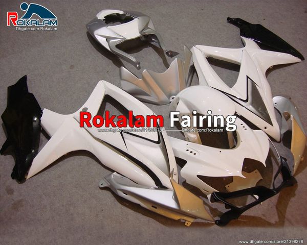 white aftermarket cowling for suzuki gsx-r600 k8 2009 2008 2010 k8 fairings gsxr600 gsxr750 gsx-r750 08-10 abs body kits (injection molding)
white aftermarket cowling for suzuki gsx-r600 k8 2009 2008 2010 k8 fairings gsxr600 gsxr750 gsx-r750 08-10 abs body kits (injection molding)