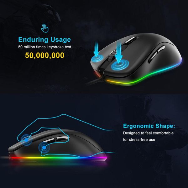 dareu em908 проводная rgb gaming mouse 6 программируемые кнопки atg4090 датчик 6000 dpi 150 ips 50 миллионов кликов мыши для gamer h wmtrox
dareu em908 проводная rgb gaming mouse 6 программируемые кнопки atg4090 датчик 6000 dpi 150 ips 50 миллионов кликов мыши для gamer h wmtrox