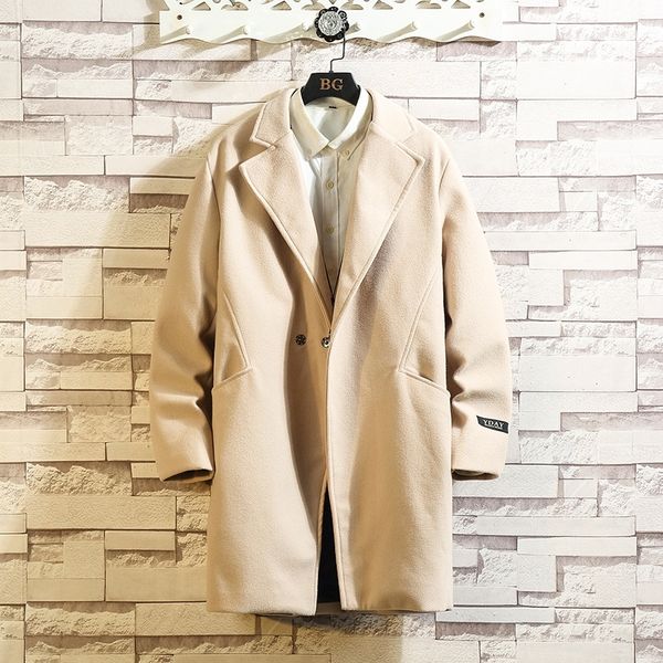 autumn winter men's coat thick warm woolen coats overcoat male wool blend jackets brand clothes t200117, Black
autumn winter men's coat thick warm woolen coats overcoat male wool blend jackets brand clothes t200117, Black