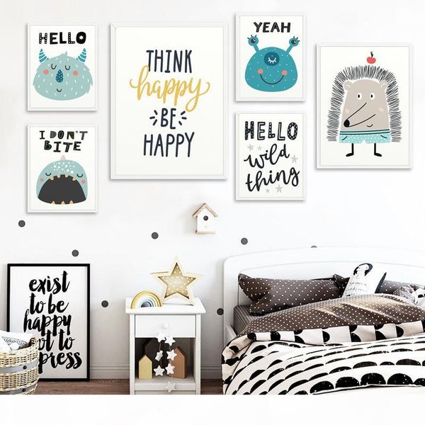 cartoon cute monster nursery wall art canvas painting nordic minimalist posters and prints kid boy bedroom decoration picture
cartoon cute monster nursery wall art canvas painting nordic minimalist posters and prints kid boy bedroom decoration picture