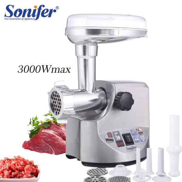 3000w powerful stainless steel electric meat grinders home sausage stuffer meat mincer heavy duty household mincer sonifer
3000w powerful stainless steel electric meat grinders home sausage stuffer meat mincer heavy duty household mincer sonifer