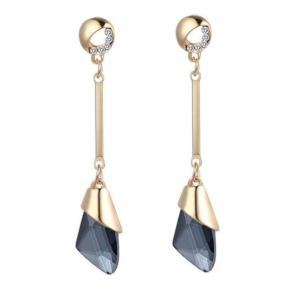 south korean new earrings with diamonds, geometric crystal, long tassel pendants, simple and earrings, Silver
south korean new earrings with diamonds, geometric crystal, long tassel pendants, simple and earrings, Silver