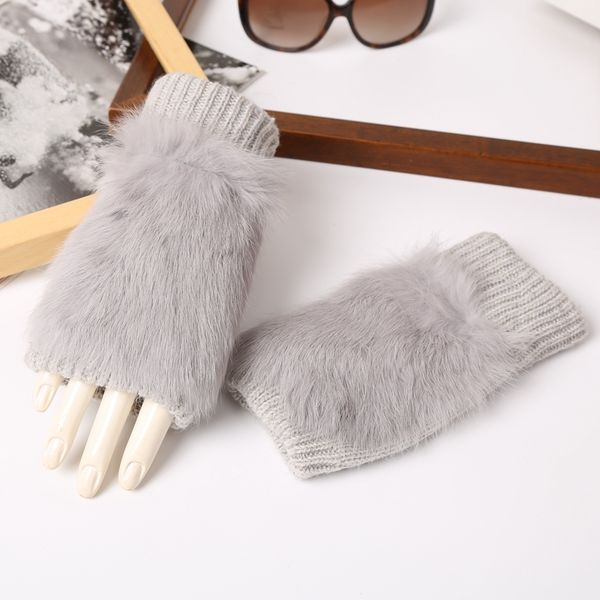 korean winter warm student writing girl cute open finger half fingerless rabbit plush gloves, Blue;gray
korean winter warm student writing girl cute open finger half fingerless rabbit plush gloves, Blue;gray