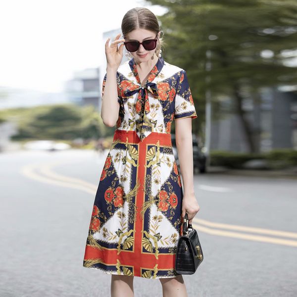 bohemia short-sleeve bow-neck printing retro-thin flowers temperament dress 2021 spring and see new women's clothes lxiy, Black;gray
bohemia short-sleeve bow-neck printing retro-thin flowers temperament dress 2021 spring and see new women's clothes lxiy, Black;gray