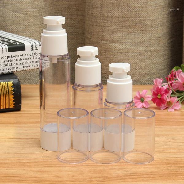 10pcs 15/30/50/80/100ml portable white vacuum press pump airless empty bottle cosmetic lotion container cream travel makeup vial1
10pcs 15/30/50/80/100ml portable white vacuum press pump airless empty bottle cosmetic lotion container cream travel makeup vial1