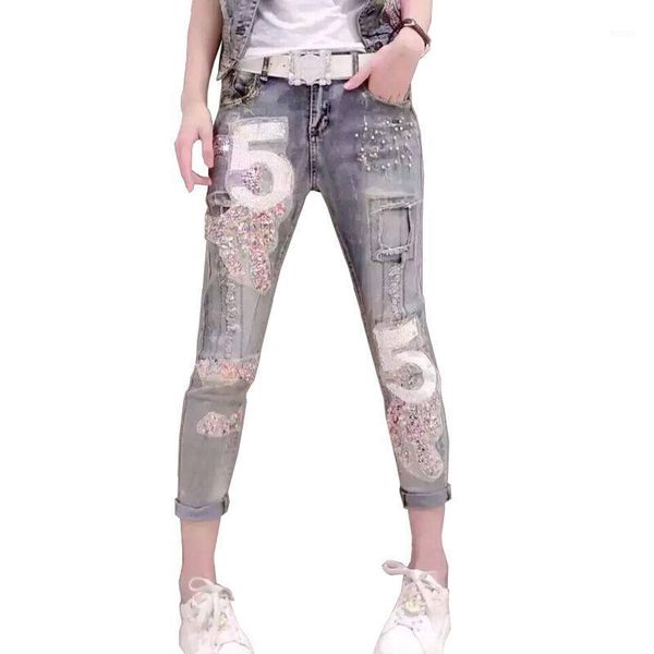 women's sequined jeans vintage summer fashion digital stretch slim sequined jeans1, Blue
women's sequined jeans vintage summer fashion digital stretch slim sequined jeans1, Blue