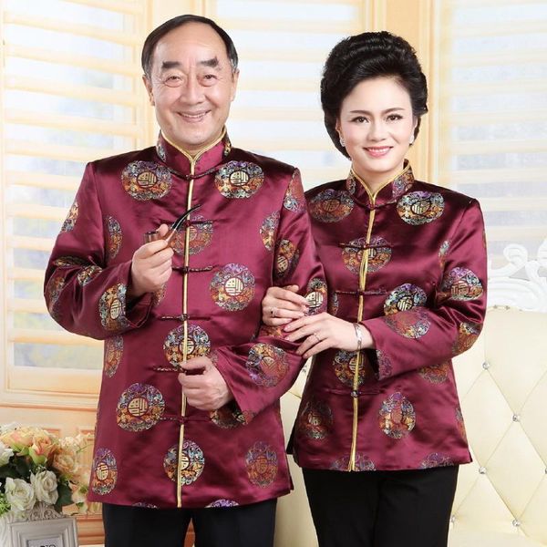 ethnic clothing traditional chinese for women men long sleeve hanfu jacket asian style ancient middle-aged birthday, Red
ethnic clothing traditional chinese for women men long sleeve hanfu jacket asian style ancient middle-aged birthday, Red