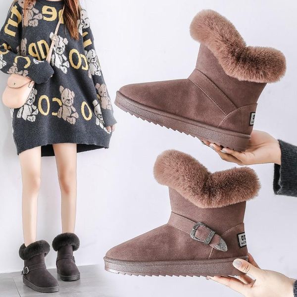 fashion winter boots warm plush fur snow boots slip on platform shoes flock furry shoes female new ankle big size, Black
fashion winter boots warm plush fur snow boots slip on platform shoes flock furry shoes female new ankle big size, Black