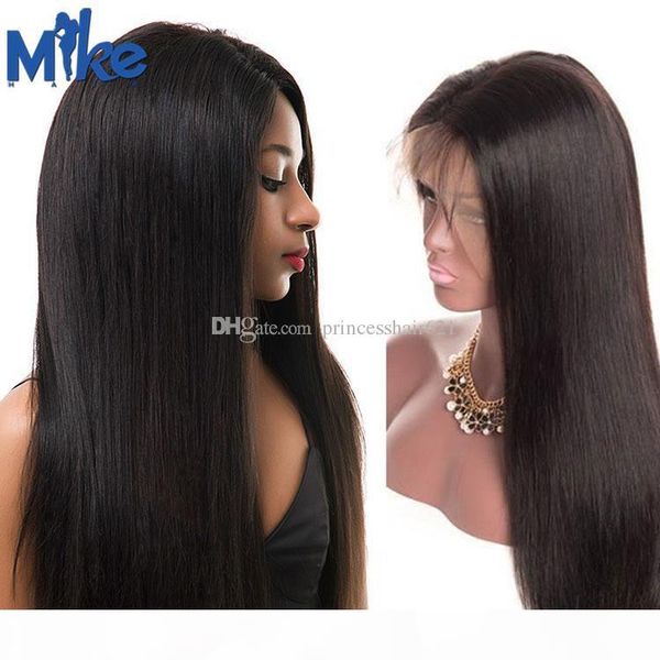 mikehair brazilian human hair lace front wig 12inch to 26inch straight 100% human hair lace wig with baby hair, Black;brown
mikehair brazilian human hair lace front wig 12inch to 26inch straight 100% human hair lace wig with baby hair, Black;brown