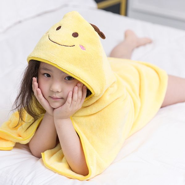 kids hooded towel soft baby bath beach towel poncho baby bath towels for newborns cotton fleece muslin diapers 120*120 cm 201019 
kids hooded towel soft baby bath beach towel poncho baby bath towels for newborns cotton fleece muslin diapers 120*120 cm 201019