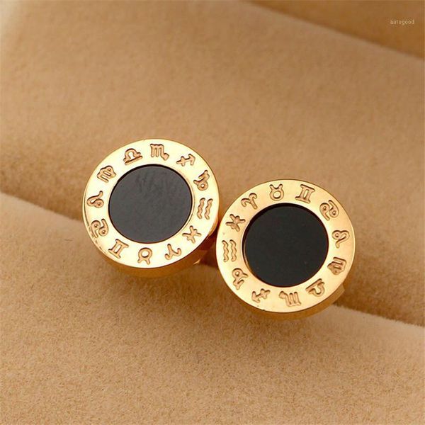 stud fashion brand jewelry white shell and black enamel constellation earring stainless steel luxury female ke081, Golden;silver
stud fashion brand jewelry white shell and black enamel constellation earring stainless steel luxury female ke081, Golden;silver