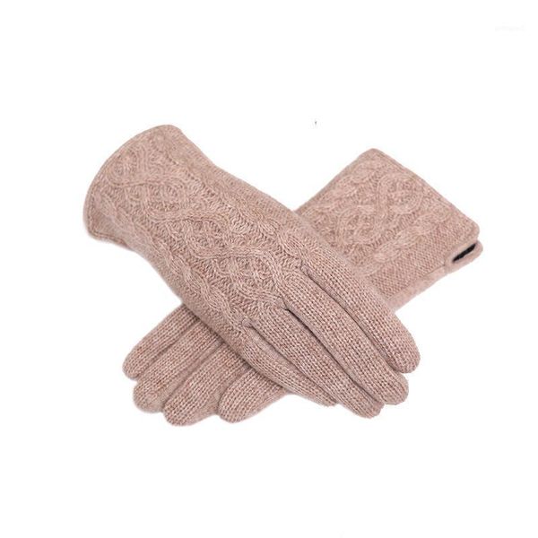 five fingers gloves women winter keep warm touch screen wool knitting elegant fashion female plus velvet inside thicken outdoor gloves1, Blue;gray
five fingers gloves women winter keep warm touch screen wool knitting elegant fashion female plus velvet inside thicken outdoor gloves1, Blue;gray
