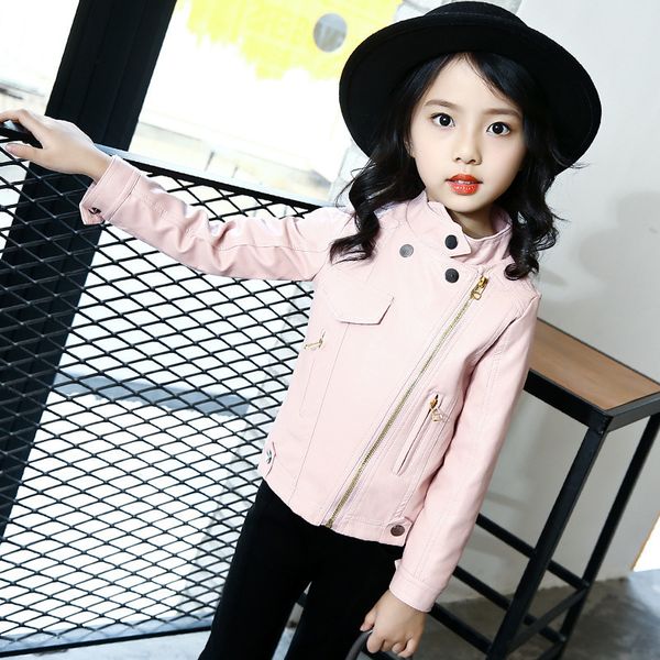 children's pu leather jacket girls red zipper locomotive jacket spring autumn korean girls rivet cool leather jacket motorcycle 201126, Blue;gray
children's pu leather jacket girls red zipper locomotive jacket spring autumn korean girls rivet cool leather jacket motorcycle 201126, Blue;gray