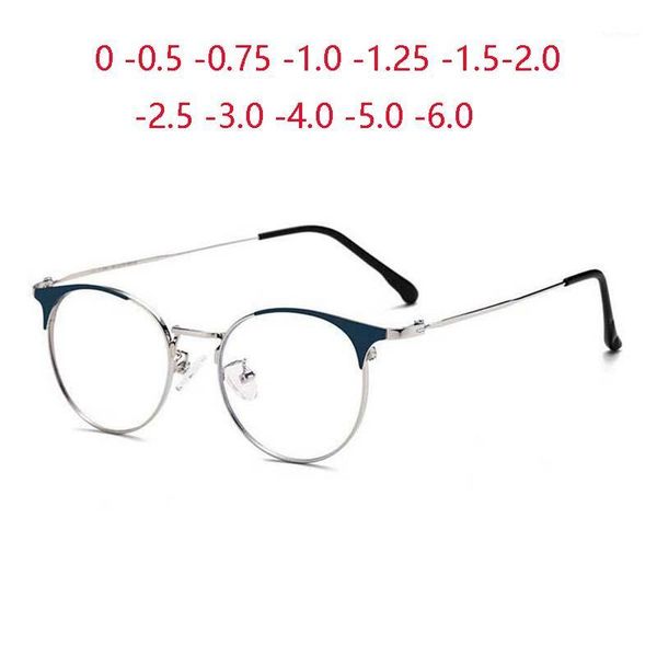 anti-blue light cat eye optical spectacle women men retro metal round prescription eyeglasses sph 0 -0.5 -0.75 -1.0 to -6.01, White;black
anti-blue light cat eye optical spectacle women men retro metal round prescription eyeglasses sph 0 -0.5 -0.75 -1.0 to -6.01, White;black