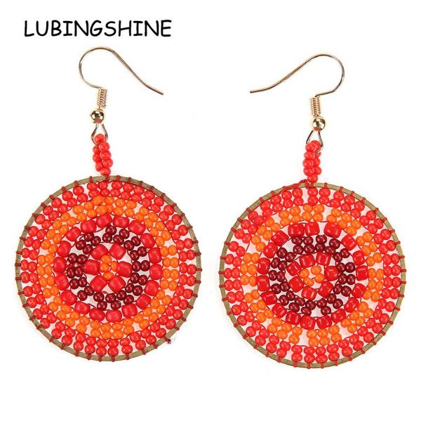 bohemian handmade beaded round earrings for women seed bead statement dangle earrings ethnic jewelry, Silver
bohemian handmade beaded round earrings for women seed bead statement dangle earrings ethnic jewelry, Silver