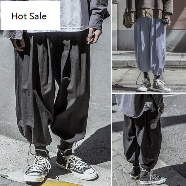 summer man pockets bloomers drawstring trousers mens loose elastic waist pants black sweatpants harem joggers s-5xl
summer man pockets bloomers drawstring trousers mens loose elastic waist pants black sweatpants harem joggers s-5xl