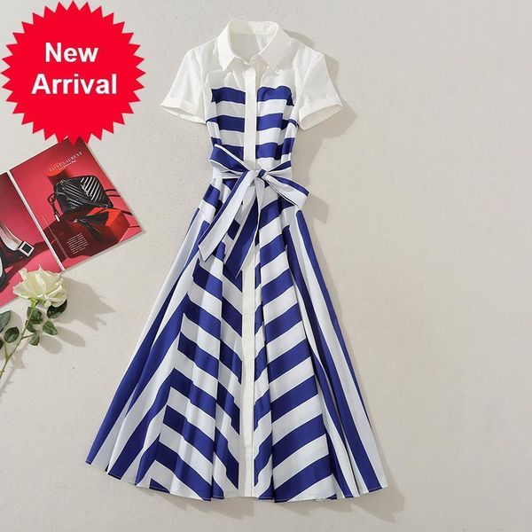 new high 2021 female quality summer fashions casual single-breasted white striped blue short-sleeves long sleeves thin party clothes laox, Black;gray
new high 2021 female quality summer fashions casual single-breasted white striped blue short-sleeves long sleeves thin party clothes laox, Black;gray