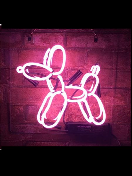 neon sign for cute balloon dog home wall display light advertise logo design pink clear plastic board impact attract light
neon sign for cute balloon dog home wall display light advertise logo design pink clear plastic board impact attract light