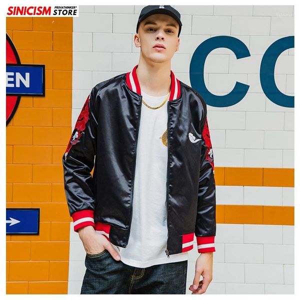 sinicism store men 2019 autumn chinese style jacket woman loose fashion streetwear clothes male embroidery hip hop bomber jacket1, Black;brown
sinicism store men 2019 autumn chinese style jacket woman loose fashion streetwear clothes male embroidery hip hop bomber jacket1, Black;brown