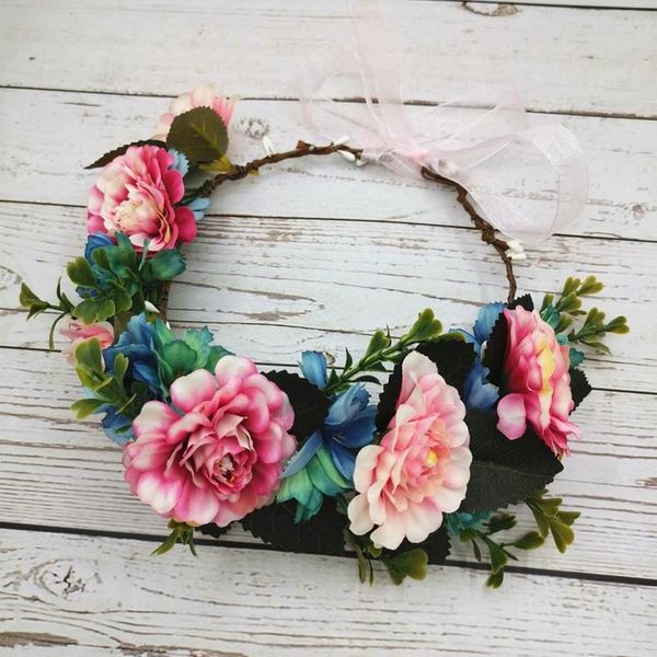 girl's flower crown festival headband women wedding hair accessories floral garland wedding floral headwear shooti qylzay
girl's flower crown festival headband women wedding hair accessories floral garland wedding floral headwear shooti qylzay