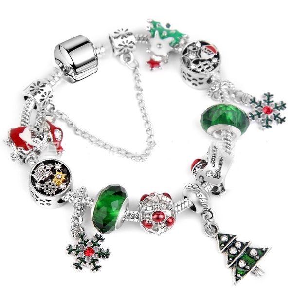 925 sterling silver blue charm bead fit european pandora bracelets for women christmas tree enamel crystal dangle charm beads snake chain fa, Black
925 sterling silver blue charm bead fit european pandora bracelets for women christmas tree enamel crystal dangle charm beads snake chain fa, Black