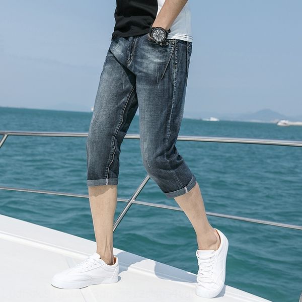 blxa3 spring and cropped new jeans men's korean style cropped nine nine jeans ankle-length slim pants men's 3mikk pants summer, Blue
blxa3 spring and cropped new jeans men's korean style cropped nine nine jeans ankle-length slim pants men's 3mikk pants summer, Blue