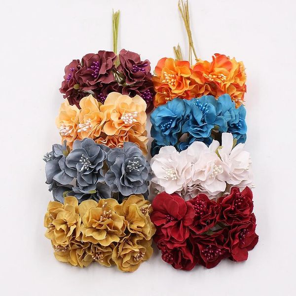 6pcs/lot silk artificial cherry flowers bouquet wedding home decoration diy craft wreath gifts handmade fake flower acc jllfyi
6pcs/lot silk artificial cherry flowers bouquet wedding home decoration diy craft wreath gifts handmade fake flower acc jllfyi
