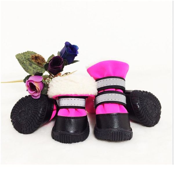 reflective 4pcs/set waterproof anti-slip pet shoes for small dogs cats chihuahua yorkie thick snow dog boo wmtzjb
reflective 4pcs/set waterproof anti-slip pet shoes for small dogs cats chihuahua yorkie thick snow dog boo wmtzjb