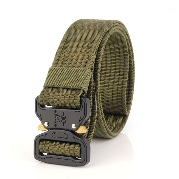 waist support equipment men tactical belts jeans pants nylon strap canvas metal buckle adjustable fashion belt1, Black;gray
waist support equipment men tactical belts jeans pants nylon strap canvas metal buckle adjustable fashion belt1, Black;gray