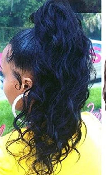 12a grade natural clip in ponytail extension wrap around long wavy curly pony tail hair fluffy human hairpiece for women 120g 140g, Black
12a grade natural clip in ponytail extension wrap around long wavy curly pony tail hair fluffy human hairpiece for women 120g 140g, Black