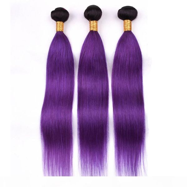 #1b purple ombre straight malaysian human hair bundles 3pcs lot black roots to purple ombre virgin human hair weave extensions 10-30, Black;brown
#1b purple ombre straight malaysian human hair bundles 3pcs lot black roots to purple ombre virgin human hair weave extensions 10-30, Black;brown