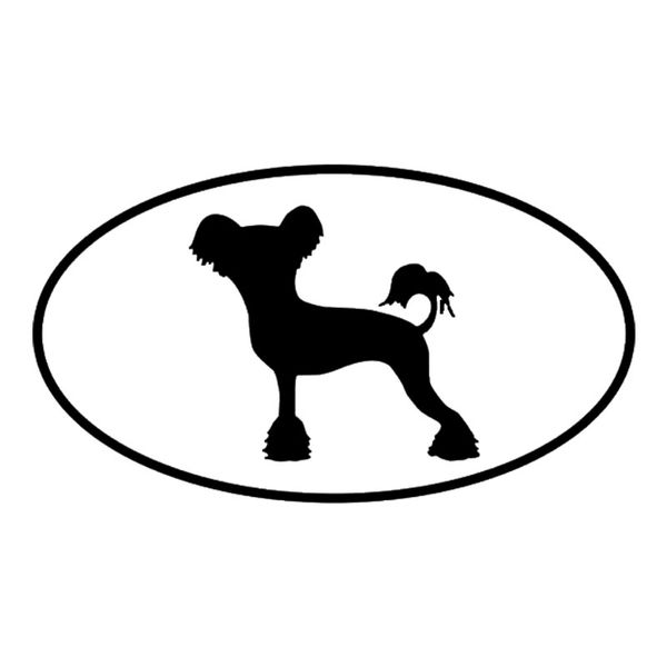 12.7*7.2cm chinese crested dog vinyl decal reflective car stickers car styling accessories black/silver s1-0454
12.7*7.2cm chinese crested dog vinyl decal reflective car stickers car styling accessories black/silver s1-0454