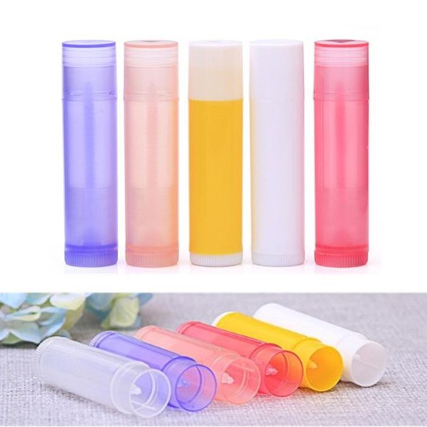 5 pcs plastic lip balm tube colourful fashion lipstick bottle with caps container glue stick clear travel empty bottle 5ml swy qylhxd
5 pcs plastic lip balm tube colourful fashion lipstick bottle with caps container glue stick clear travel empty bottle 5ml swy qylhxd