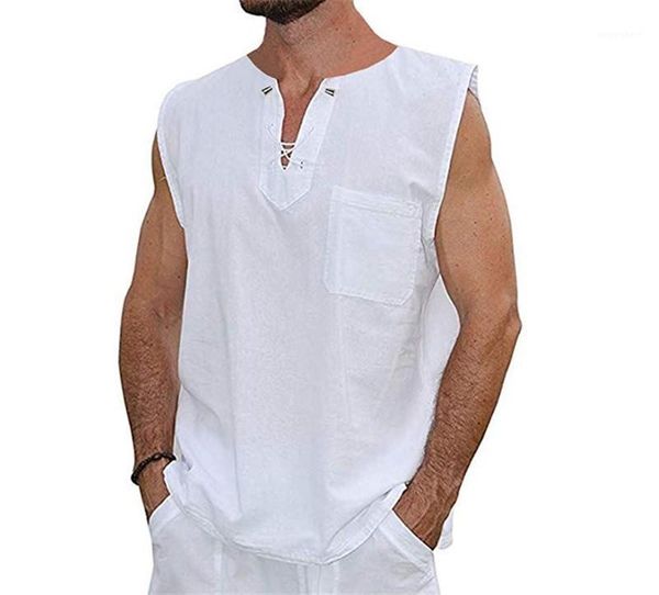 2020 seller mens solid baggy cotton linen tee hippie shirts sleeveless casual, White;black
2020 seller mens solid baggy cotton linen tee hippie shirts sleeveless casual, White;black