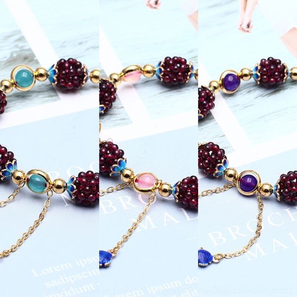 xquho tiktok vibrato natural bracelet pomegranate garnet grape garnet bracelet ball single crystal crystal string ibtof, Golden;silver
xquho tiktok vibrato natural bracelet pomegranate garnet grape garnet bracelet ball single crystal crystal string ibtof, Golden;silver