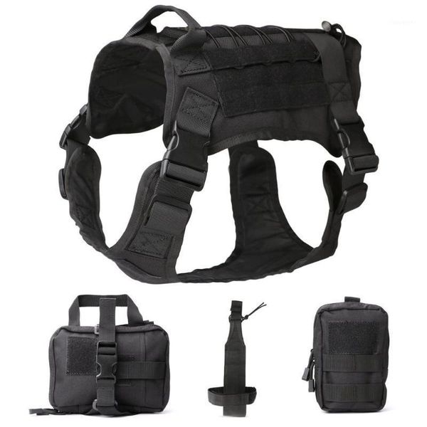 outdoor t-shirts k9 tactical molle dog vest training hunting equipment full version protective clothing1, Gray;blue
outdoor t-shirts k9 tactical molle dog vest training hunting equipment full version protective clothing1, Gray;blue