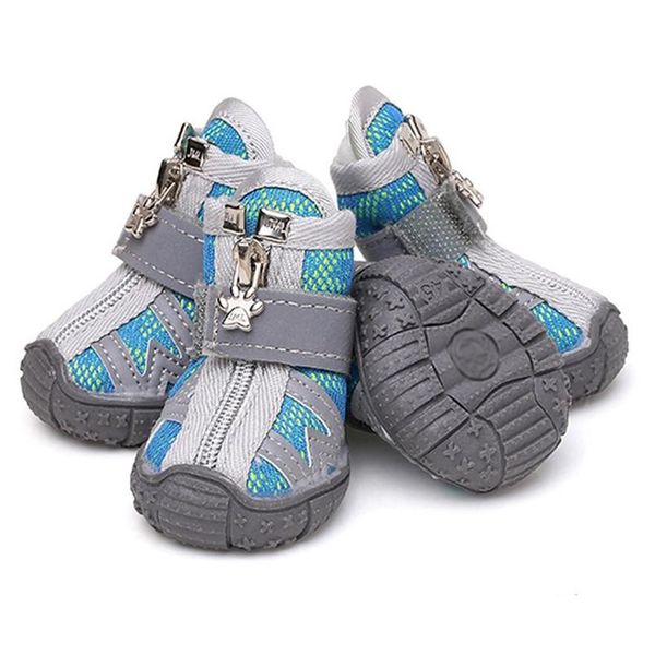 4pcs/lot casual anti-slip small dog shoes cute pet shoes reflective breathable soft bottom mesh d bbyarf
4pcs/lot casual anti-slip small dog shoes cute pet shoes reflective breathable soft bottom mesh d bbyarf